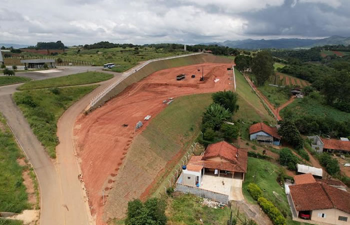 Foto da obra: Fundação para galpão logístico