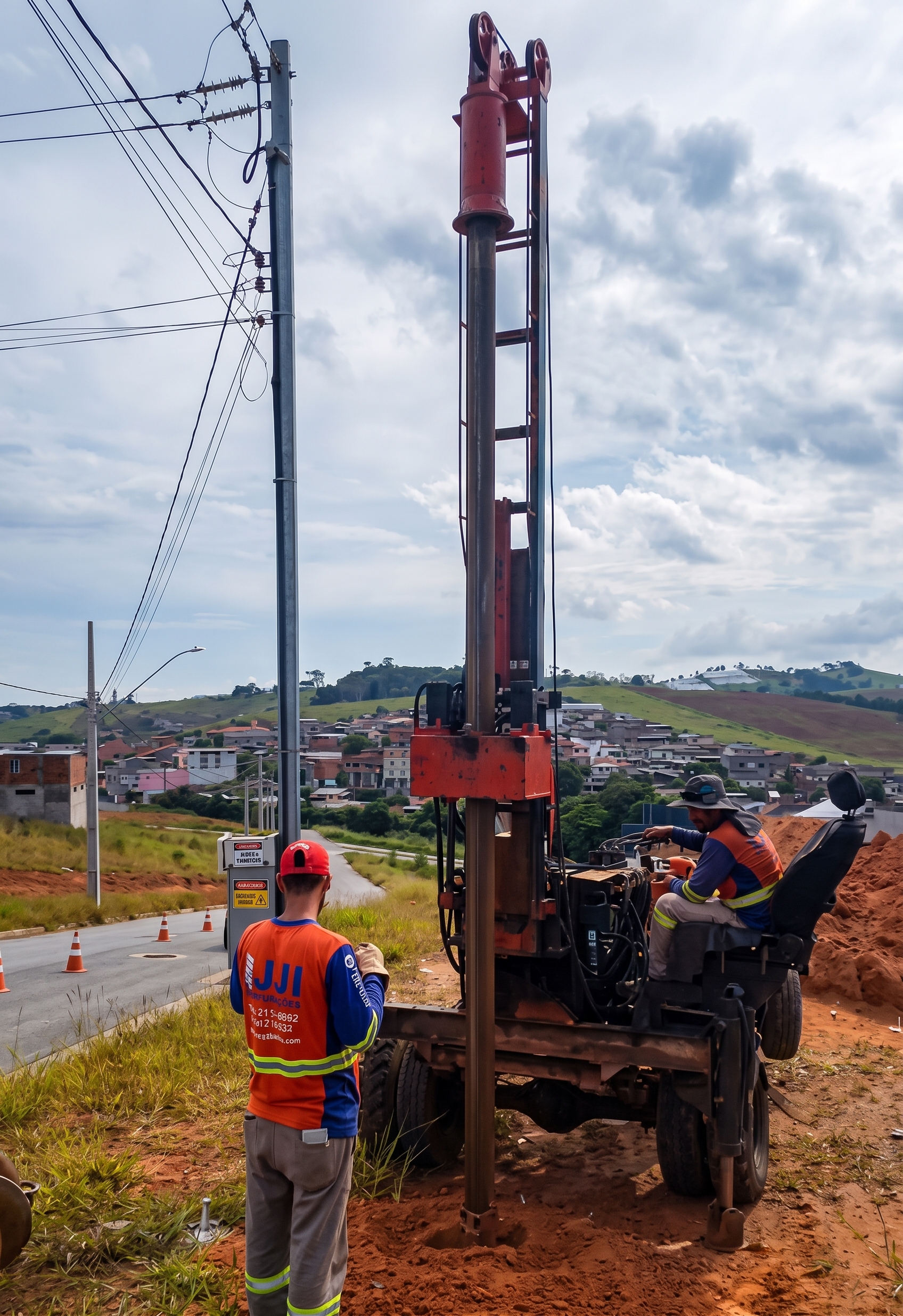 Foto da obra Fundação para prédio residencial — Sul de MG